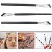 NULYLU 3pcs Set Eyeliner Tool Eyebrows Brush Eyeshadow Brush Eye Liner Brush Angled Eyebrow Brush Wood - Buy Online on GoSupps.com