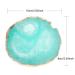 Nail Art Palette - Dekaim Resin Stone Color Dish for Manicure & DIY Nail Design (Green) - International Shipping Available - Buy Online on GoSupps.com