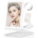 Jack & Rose Travel Mirror, Makeup Mirror with Lights and Magnification, Portable Mirror Led Lighted Makeup Mirror