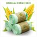 Bio-Degradable PLA Corn Starch Garbage Bag Liners Compostable Environmental Protection Garbage Bag for Kitchen Bathroom Office Bins 8l (14 Silk*40*38cm) - Buy Online on GoSupps.com