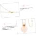 Hemoton Valentines Day Perfume Bottle Household Decor Heart Pendant Charm Necklace Perfume Bottle Pendant - Buy Online on GoSupps.com