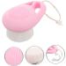 FOMIYES Silicone Face Washing Brush Facial Scrubber Exfoliator Facial Cleansing Brush Manual Face Scrubber Face Exfoliating Brush Face Brush Cleaning Brush Artificial Fiber Double Sided - Buy Online on GoSupps.com
