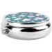 Cute Little Fox Round Pill Box | 3-Compartment Portable Organizer for Travel & Purse - Buy Online on GoSupps.com