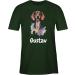 Personalized Dachshund T-Shirt for Dog Owners - Custom Gift by Shirtracer - Mens Dark Green Size L - Buy Online on GoSupps.com