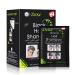 Dexe Instant Black Hair Shampoo gentle botanical formula - ammonia free - unisex hair color shampoo - 100% white hair coverage - lasts 30 days 3-in-1 black hair color (Tablets) 0.1 Fl Oz (Pack of 10)