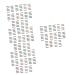 TOVINANNA 160 Pairs Eyeliner Stiker Eye Makeup Tools Eye Skin Sticker Eye Makeup Applicators Invisible Eye Line Strips Stickers Reusable Double Eyelid Tapes Plastic Flash Adhesive Tape
