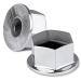 316 Stainless Steel 1/2"-20 Steering Wheel Center/Hub Nut for Teleflex manual helms system Boat, Yacht