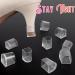 High Heel Protectors - 10 Pairs Clear Heel Repair Caps for Wedding & Outdoor Events - Buy Online on GoSupps.com
