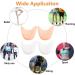 4 Pairs Silicone Toe Caps - Gel Sock Pads for Foot Protection - Breathable Hole for Ball of Foot - Metatarsal Ballet Pointe Cap - Buy Online on GoSupps.com
