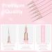 Shince Chance Nail Art Liner Brushes Set 6Pcs Gel Polish Fine Drawing Tools for Nail Art Pink Acrylic Stripping Painting Pens - Buy Online on GoSupps.com