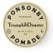 Triumph & Disaster | Ponsonby Pomade | Medium Hold Styling Wax for Fine to Thick Hair - High Shine Non-Greasy Finish for Men 65g