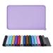 Reopet silicone feed mats for pets - waterproof dog and cat space mats with elevated edges - dog and catpipes - choose sizes 53 x 37 cm (1 Pack) Taro purple