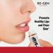 Re+Gen Nutrition H Stop Lip Balm - Shea Butter & Essential Oils for Clear Skin - Discreet Moisturizer 0.5 oz - Buy Online on GoSupps.com