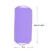 Back Scrubber for Shower - Exfoliating Elastic Bath Towel Strap in Purple | International Shipping - Buy Online on GoSupps.com