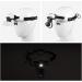 Lightweight Magnifying Glass 8 Replacement Lenses with Different Magnifications Head-Mounted Magnifier with Two Led Lights Lofty Ambition - Buy Online on GoSupps.com