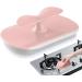 Shakven Squeegee Sponge Brush Sponge Brush Rubber Squeegee Scrubber for Cleaning - Household Cleaner Brush to Reach Tight Spaces for Bathroom Glass Kitchen Cooktops Pink - Buy Online on GoSupps.com