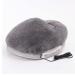 Electric Heating Blanket Electric Heated Foot Warmer Plush Fuzzy Winter Heating Slippers Foot Warmer with USB Heating Pad P (Gray)