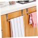 Alipis 2 Pcs Cabinet Door Hook Swing Hangers Towel Rack Door Hanger Towel Rod Wall Hanging to Rotate Rag Silverx2pcs 36X5cmx2pcs - Buy Online on GoSupps.com