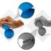 5BILLION Peanut Massage Ball - Double Lacrosse & Mobility Ball for Physical Therapy - Deep Tissue Massage Tool for Muscle Relaxation - Acupoint Massage Blue - Buy Online on GoSupps.com
