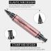Winged Eye Liner Stamp Eye Liner with Stamp | Waterproof Perfect Wing Cat Eye Liner Long-Lasting Wing Eye Liner Stamp for Eye Face Makeup - Buy Online on GoSupps.com