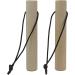 Alpidex Wooden Training Handles - Perfect for Climbing & Forearm Training | 2 Pieces of Real Wood | Ideal for Sling Trainer - Buy Online on GoSupps.com