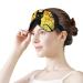 Halloween Cat Sleep Eye Mask with Elastic Strap - Unisex Sleep Travel Blindfold - Buy Online on GoSupps.com