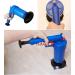 Air Drain Blaster Cleaner Sewer Pipe Dredging Device Pneumatic Type Toilet Kitchen Floor Drain Blaster with Four Plugs Blue - Buy Online on GoSupps.com