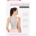 Gray Posture Corrector for Women | Adjustable Lumbar Support Belt for Back Pain Relief | Breathable Elastic Posture Correction for Kids & Adults - Buy Online on GoSupps.com