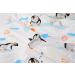 Chilsuessy Blue Penguin Kids Winter Sleeping Bag 3.5 Tog - Adjustable Length, Removable Sleeves - 150cm/6-9 Years - Buy Online on GoSupps.com