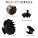 4-Piece Silicone Scalp & Shampoo Brush Set | Stimulate Hair Growth | Wet & Dry Head Massage Brushes - Buy Online on GoSupps.com