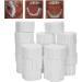 100 Pieces Disposable Cotton Balls - High Absorbency Natural Cotton Rolls for All Your Needs - Buy Online on GoSupps.com