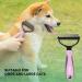 Mydaisy Dog & Cat Brush for Long-Haired Undercoats | Best Underwool & Subfell Dog Comb - Pink - Buy Online on GoSupps.com