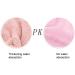 Filfeel Hair Drying Cap - Super Absorbent Coral Fleece Quick-Drying Make-Up Hat for Swimming - Pink (9.4in x 10.2in) - Buy Online on GoSupps.com