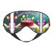 Happy Birthday Beautiful Eye mask Soft Elastic and Adjustable Nighttime Comfort Sleeping mask Suitable for Both Men and Women Black