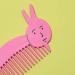Limtula Playful Pink Rabbit Mirror and Comb Set Compact and Portable Comb Acrylic Material Perfect for Everyday Use and Travel - Buy Online on GoSupps.com
