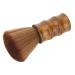 Hair Remover Brush Comfortable Fiber Hair Wood Handle Portable Professional Use
