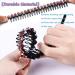 6-Pack Rhinestone Teeth Combs & Flower Crystal Hair Bands for Women - Non-Slip Hard Plastic Head Straps in 6 Shiny Colors | Luolipeya - Buy Online on GoSupps.com