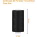 Simthread All Purpose Polyester Thread - 400 Yards - White and Black - Pack of 2 - Buy Online on GoSupps.com
