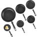 Angelluck Nonstick Frying Pans Flat Bottom Pans Omelette Pans Durable Cooking Pots Cookware Kitchen Eggs Steak Skillets Kitchenware Nonstick Frying Pans Kitchen Utensils Ceramics Coating Pans 18cm - Buy Online on GoSupps.com