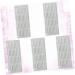 160pcs Eyelash Lift & Perm Tools Set - Eyelash Perming Pads Rods & Stick - Perfect for Lash Curling & Salon Quality Results | Miss White - Buy Online on GoSupps.com
