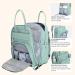 BabbleRoo Baby Changing Bag Backpack Nappy Changing Back Pack Diaper Bags with Changing Mat & Pacifier Holder for Mom & Dad - Sage Green - Buy Online on GoSupps.com