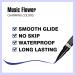 Music Flower Waterproof Coloured Eyeliner Pencil - Ocean Blue | Smudge-Proof Liquid Liner with Multiple Colour Options - Buy Online on GoSupps.com