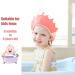 Baby Shower Cap Shield for Kids | Visor Hat for Eye & Ear Protection | Hair Washing Guard | Cute Crown Shape | Pink | Ages 0-9 - Buy Online on GoSupps.com