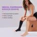 Open Toe Compression Socks 20-30 mmHg - Toeless Support Hose for Small Sizes - International Shipping Available - Buy Online on GoSupps.com