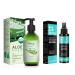 Sea Salt Spray for Hair Men and Women 5 fl oz + Aloe Vera Gel 17oz for Face and Body & Hair