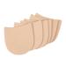 NOLITOY 3 Pairs Anti-Slip Stickers on Back Palm Self-Adhesive Shoe Grips Shoe Sole Clear Pumps Transparent Stickers Shoe Inserts Insole Half Sole Non- Slip Shoe Repair Rubber Sole Sticker