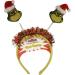 Divas World Grinch Christmas Head Bopper: Festive Holiday Party Headband Costume Accessory Hair Band - Buy Online on GoSupps.com