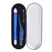 Safe Soft Ear Pick Ear Wax Remover manage er with Storage Box Baby Earwax Removal Set Stainless Steel Luminous Visible Tweezer Earpick for Baby Kid Child Ear manage ing(blue)