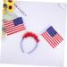 FRCOLOR United States Flag America Flag Ladies Headbands American Flag Women Headband Hairband Flag Hair Hoop Flag Headband Miss Girl Headgear medium As Shown - Buy Online on GoSupps.com