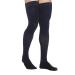 SIGVARIS Men s DYNAVEN Closed Toe Thigh-Highs w/Grip-Top 20-30mmHg Black ML - Medium Long